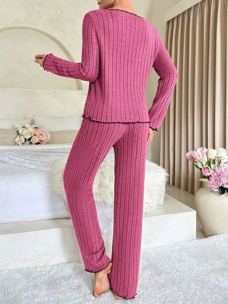 Ribbed Luxe Sleep Set