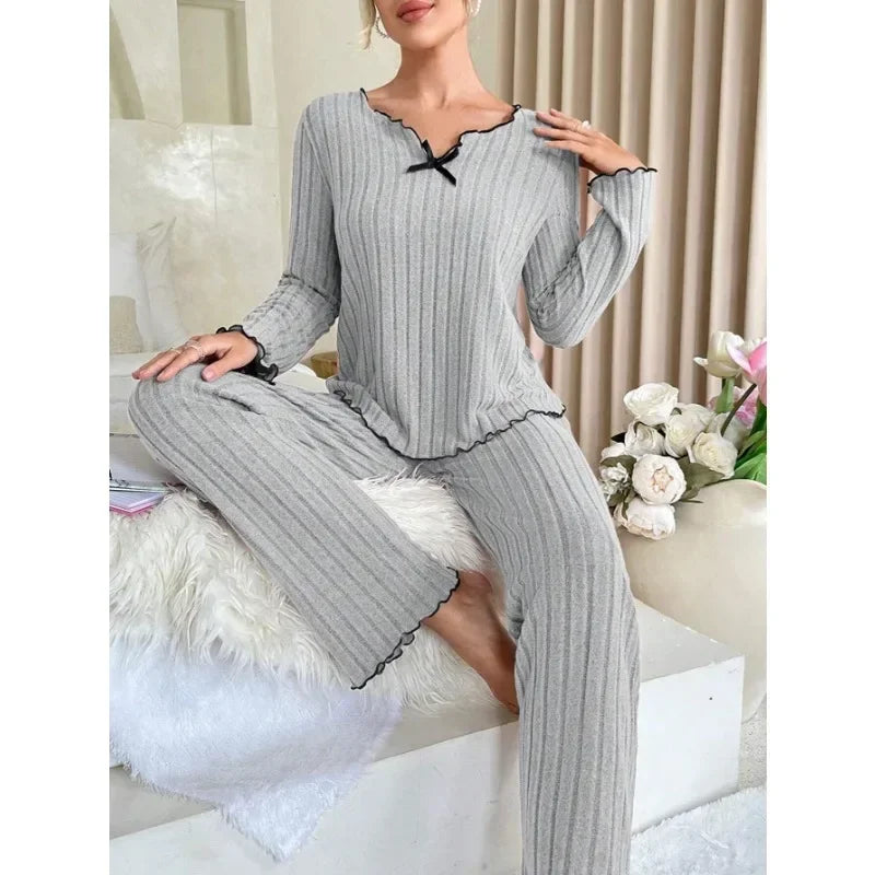 Ribbed Luxe Sleep Set