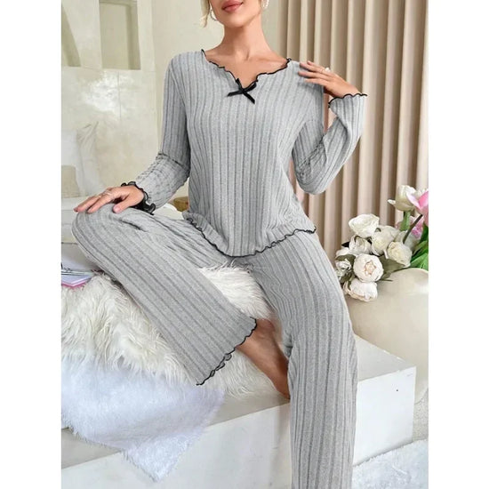 Ribbed Luxe Sleep Set