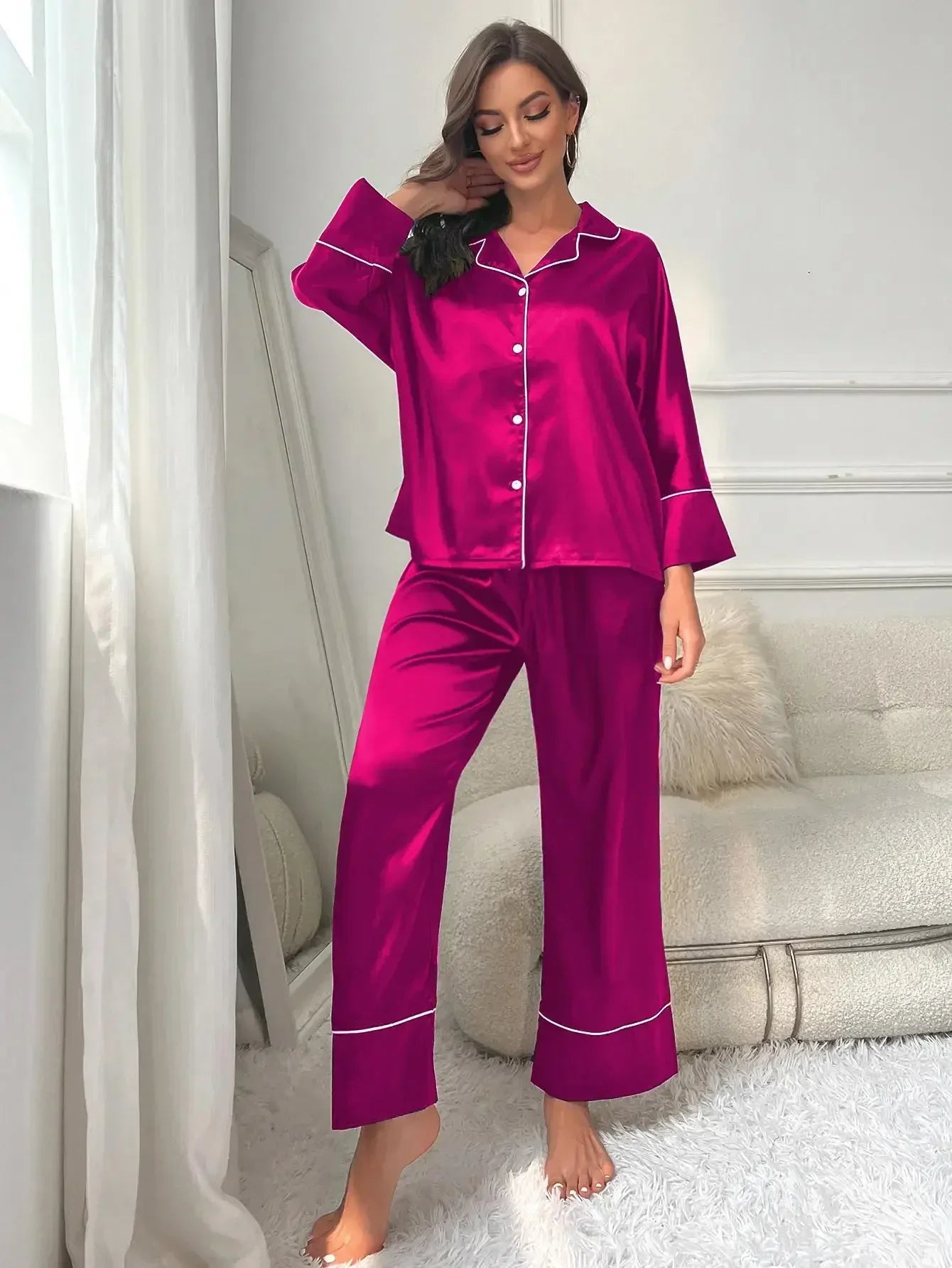 Silken Comfort Pajama Set
