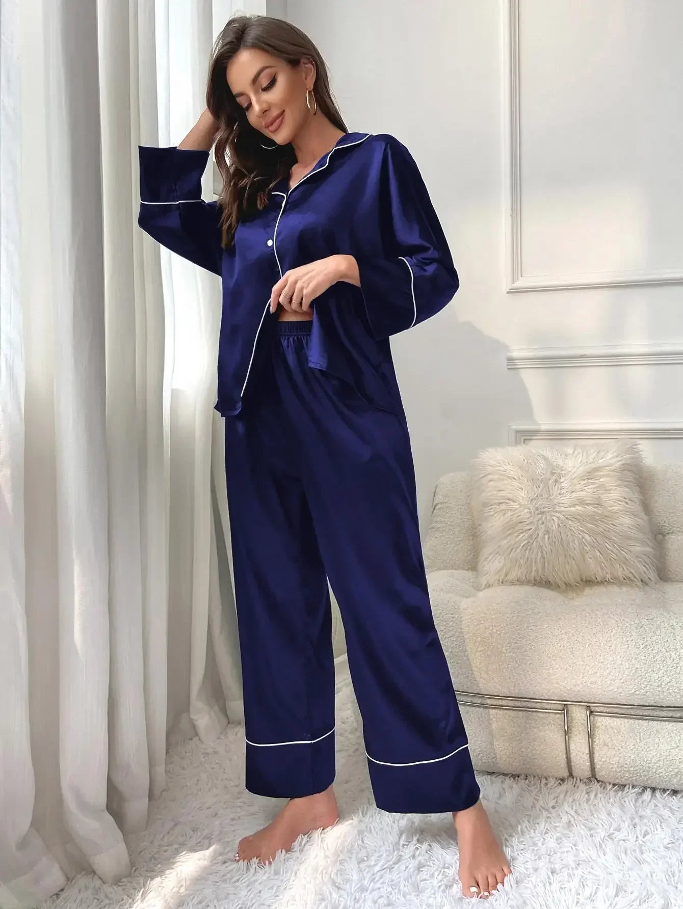 Silken Comfort Pajama Set