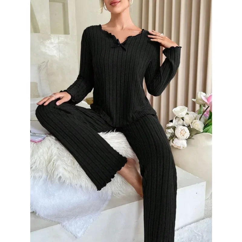 Ribbed Luxe Sleep Set