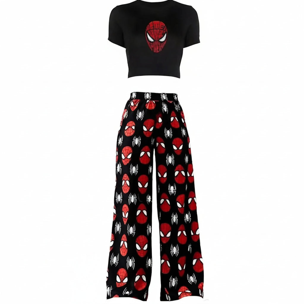 Spider Style Matching Loungewear